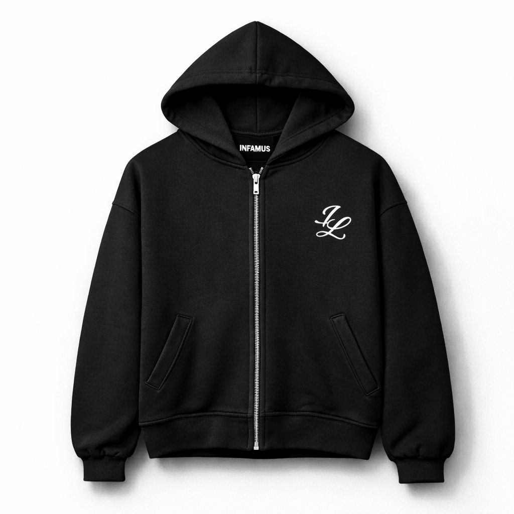 ZIIP HOODIE BLACK