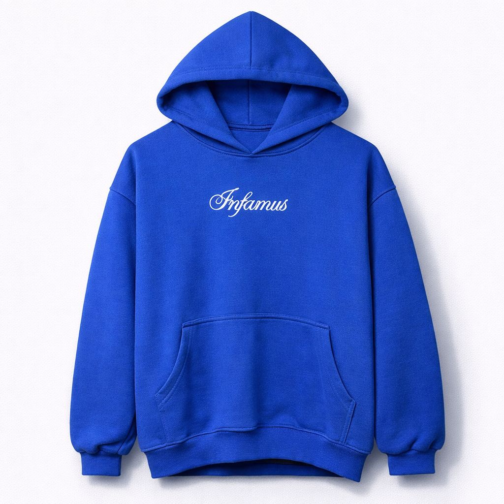 HOODIE BLUE ELECTRIC LUXURY