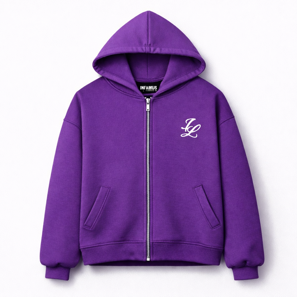 ZIIP HOODIE PURPLE
