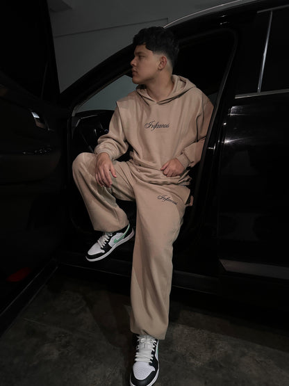 Hoodie Luxury Beige